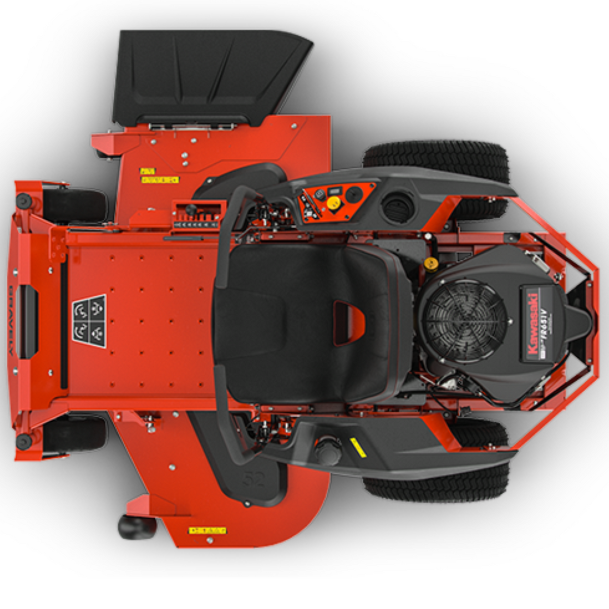 Gravely ZT 52 - 21.5hp Kawasaki FR651V, w/52 Gravely ZT 52 - 21.5hp Kawasaki FR651V, w/52