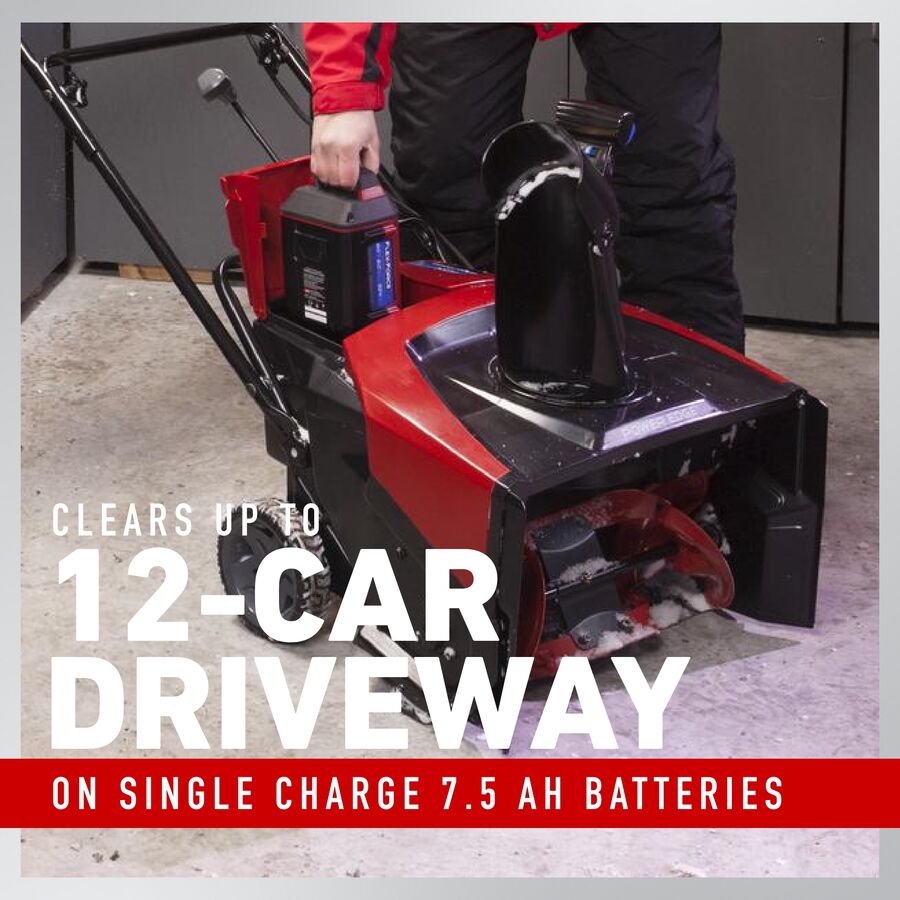 Toro 21 in. (53 cm) Power Clear® e21 60V* Snow Blower with 7.5Ah Batte